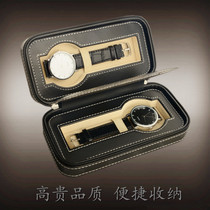 European high-end leather watch Storage Box single portable watch box double watch box new products
