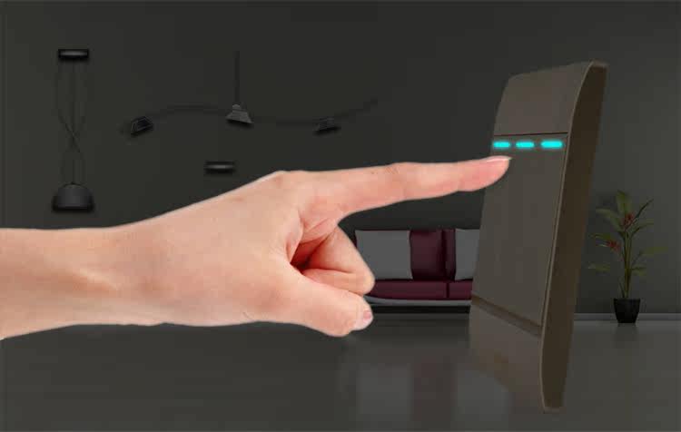 【3d拉丝】法恩莎开关 插座 a1调速开关墙壁电源开关插座面板