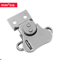 HOUNA 304 stainless steel buckle thick aviation box butterfly lock cylinder X207 factory direct wooden box accessories