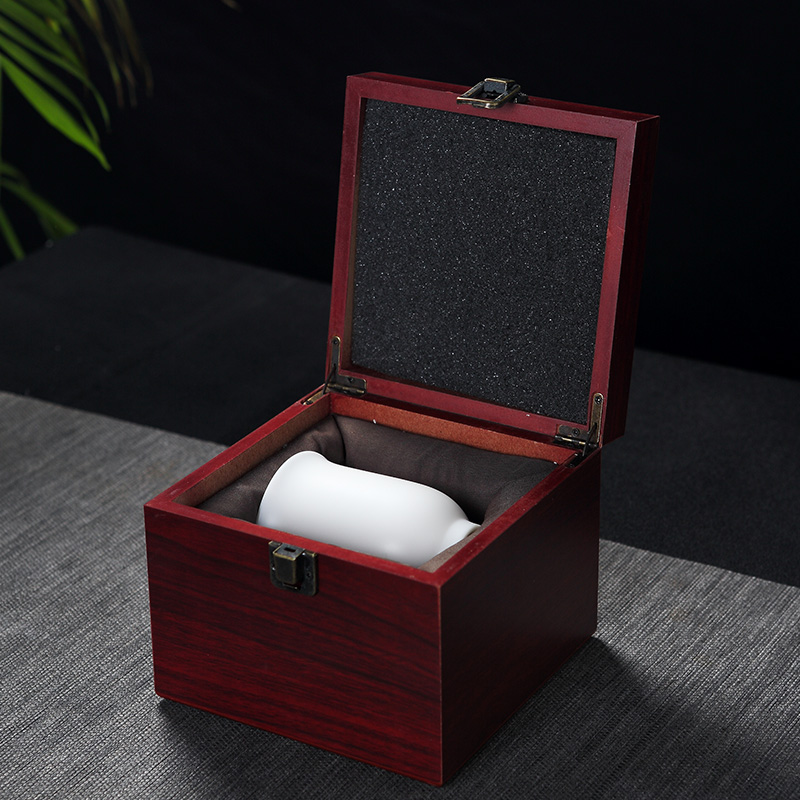 Red the jingdezhen ceramic seal pot of tea warehouse tea box small POTS put POTS store tea pot'm caddy fixings