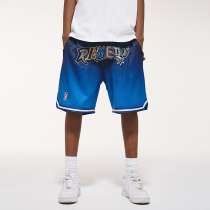 Remedy 21ss Summer American street retro letters embroidery loose basketball shorts male tide medals