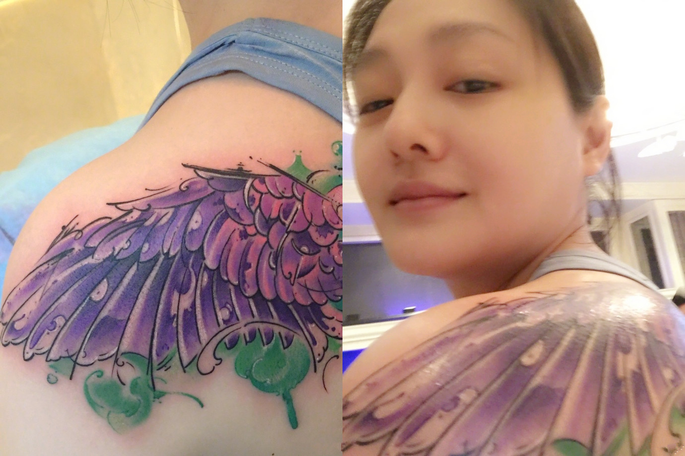 大s:纹身是一种艺术