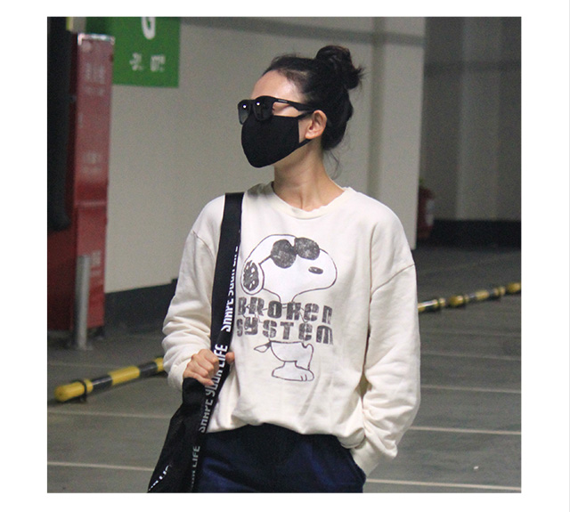 炫酷黑色立体型纯棉高弹口罩品牌康众卫士时尚