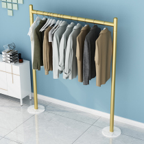 Marble clothes hat rack Easy clothes rack floor bedroom Provincial space hanging clothes rack living room home clotheshorse