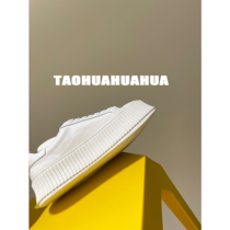 TAOHUAHUA3 5 Upgraded version~Buy it with eyes closed Thick-soled lace biscuit shoes platform shoes casual shoes women