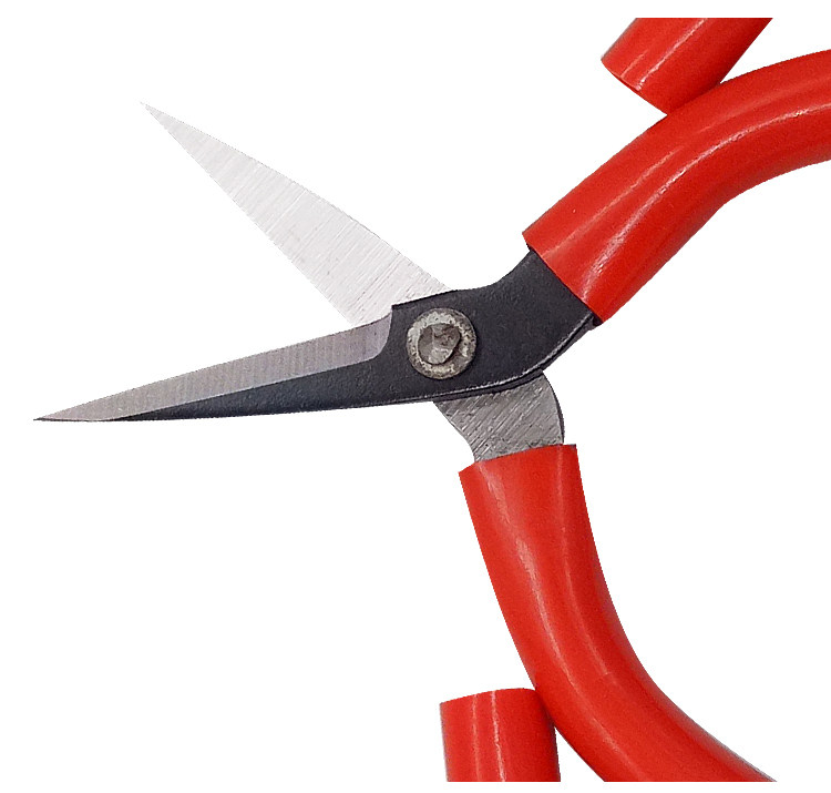 专用 剪纸剪刀 尖头 家用民用塑料软管碳钢小剪 金剪子满15元包邮_7折