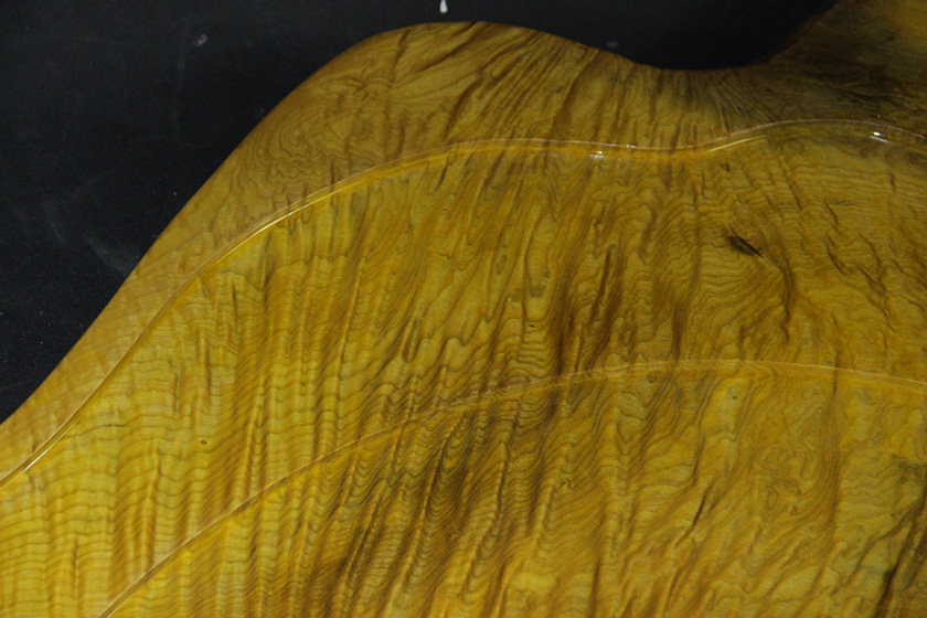 天然精美纹理 金丝楠木 茶盘