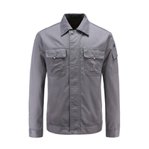 Spring and autumn work clothes Canvas construction site suit Mens repair labor clothes Spring and autumn factory workshop work clothes labor insurance clothes