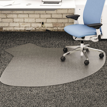 Transparent Floor Protection Mat Office Computer Chair Swivel Chair Corner Merchants customize with PVC washable waterproof ground mat
