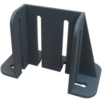 4080 industrial aluminum profile fixed foot support Fence base Ground large support foot square hoof foot