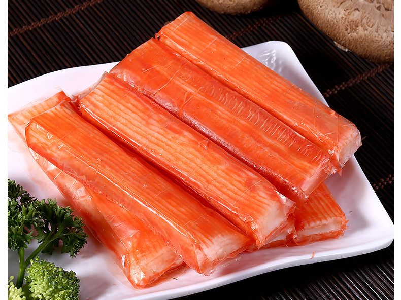 蟹柳即食生食级 原装进口泰国蟹柳 纪文蟹柳 145g 蟹柳火锅_5折现价16