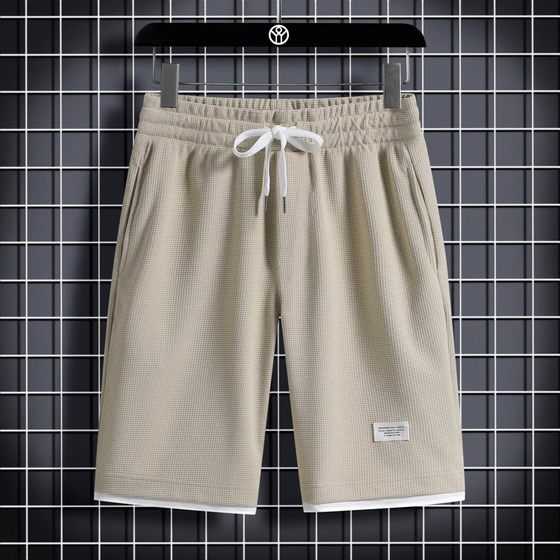 2025 summer new solid color waffle shorts men's thin style and versatile style wear simple youth five-point pants
2025 summer new solid color waffle shorts men's thin style and versatile style wear simple youth five-point pants