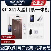 Hikvision Face Recognition Door Set Mount Double Glass Door One Roadway Channel 341B