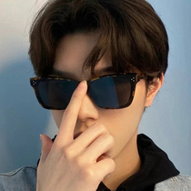 Sunglasses Womens Retro Summer Sunscreen Sunglasses 2021 New Tide Men Drive Private Big Faces Slim