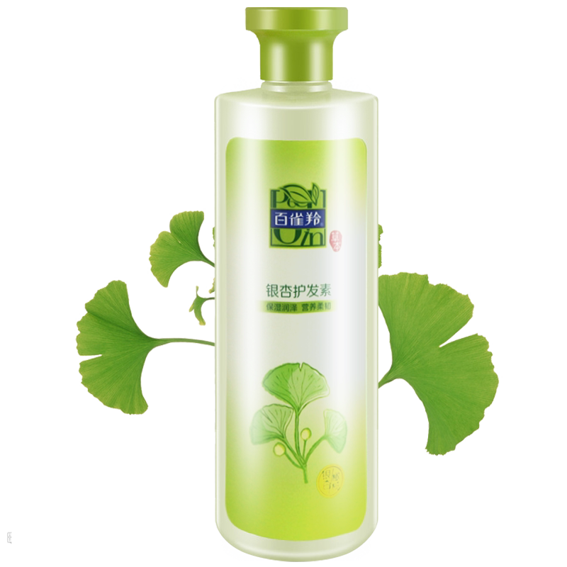 百雀羚护发 草本精粹银杏橄榄护发素500ml 改善干枯 受损发质