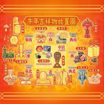 Hong Kong original Li Juming 2021 nine palace Feng Shui mascot full set of plague god life-saving wheel unloading double Africa