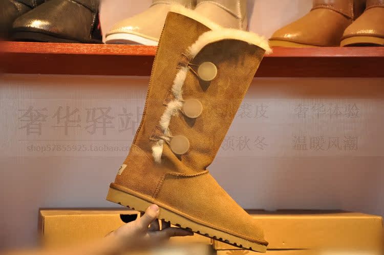 愛馬仕i刻 愛她I ta Snow boots 2073羊皮毛一體雪地靴 高筒靴子冬季棉女鞋 愛馬仕復刻包包