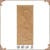 Sandstone sculpture Peng Cheng Wanli floating sculpture sandstone background wall decoration mural hotel lobby welcome wall decoration