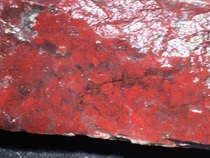Guilin chicken blood Jade on the red material chicken blood jade raw stone Blood Stone stone weight 8kg
