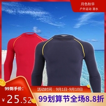 Wetsuit men and womens submersible clothes jellyfish clothes surfing warm quick-drying swimsuit