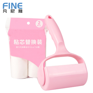 粘毛器可撕式滚筒刷粘毛器粘尘纸衣服沾毛器毡黏毛吸毛去毛除毛器