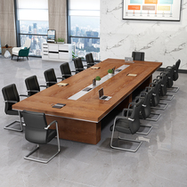 Conference table Long table Simple modern negotiation table Training office furniture Long table Conference office desk and chair combination