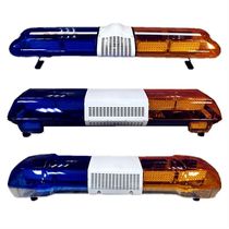 LED engineering vehicle rescue patrol long row lights blue yellow pickup truck alarm light plug in MP3 propaganda and play warning lights