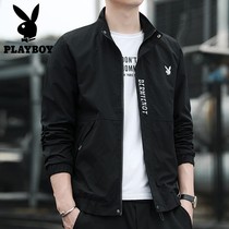 Flowers Playboy men jacket autumn winter new Korean version trendy casual blouse Chauded 100 lap gush loose jacket