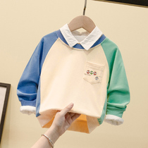 Childrens clothing boy clothes spring and autumn 2020 new foreign tide children boy boys baby pullover coat childrens autumn long sleeve