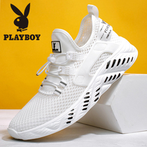 Floral Playboy mens shoes Summer 2022 new mesh men sports casual running shoes Breathable Boomer Sneakers Trendnet Shoes