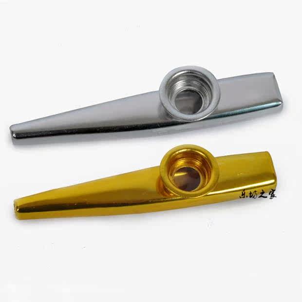 英国进口Clarke克拉克卡祖笛kazoo金属小大号不用学会的乐器送膜原价 32元,现价12元