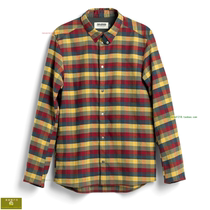 Outdoor shirt arctic fox fjallraven S F Riders flannel cotton shirt LS M