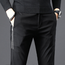 Mens pants spring 2022 new trends 100 hitch long pants mens spring and autumn style mens casual pants to fix their straight