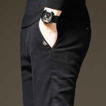 Men Casual Pants Long Pants Spring Mens Pants Spring Clothing Spring Clothing Knitted Pants Frosted 2022 New Trends Spring And Autumn