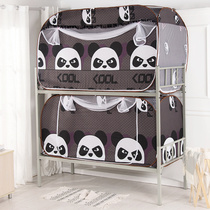 No installation of student mosquito net dormitory upper and lower bunk dormitory double-purpose bed curtain child mother bed integrated 90