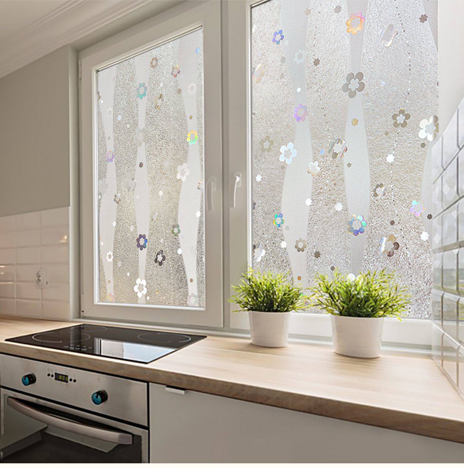 静电3d无胶免胶窗户窗花贴透光玻璃贴膜贴纸防晒隔热家用移门厨房