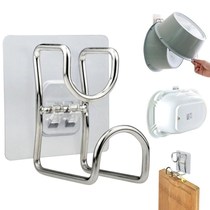 Free storage washbasin Household washbasin rack Wall-mounted washbasin pylons Perforated bathroom Bathroom washbasin hook shelf