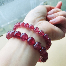 Collection Pigeon Blood Red Crystal Gem Backlace Gift Birthday Gift