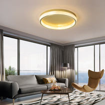 Postmodern light luxury living room light Simple warm bedroom light Golden dining room light Creative personality study ceiling light
