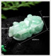 Medal Necklace Overlord Pixiu Jade Pendant Men's and Women's Lucky Pendant Burmese Natural Ice Wax Species A Goods Jade Medal Necklace Overlord Pixiu Jade Pendant Men's and Women's Lucky Pendant Burmese Natural Ice Wax Species A Goods Jade