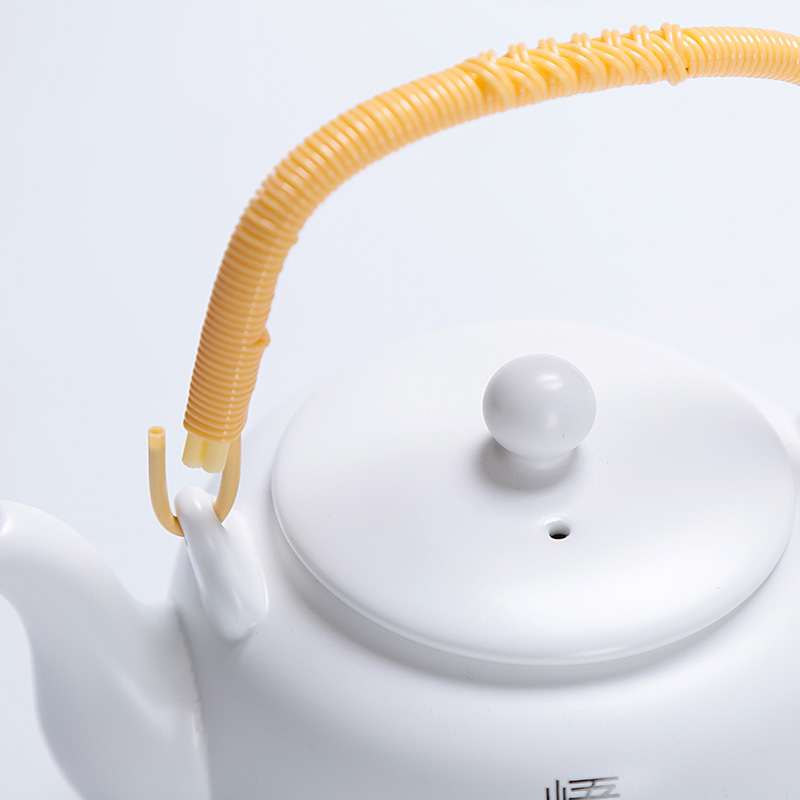 Ceramic household large teapot large - capacity single girder pot pot teapot CiHu hotel restaurant guest room tea kettle