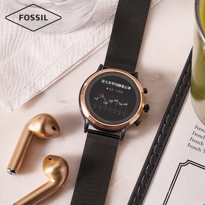 Fossil2020春夏明星杨紫同款第五代触屏多功能智能女表FTW6035 Fossil2020春夏明星杨紫同款第五代触屏多功能智能女表FTW6035