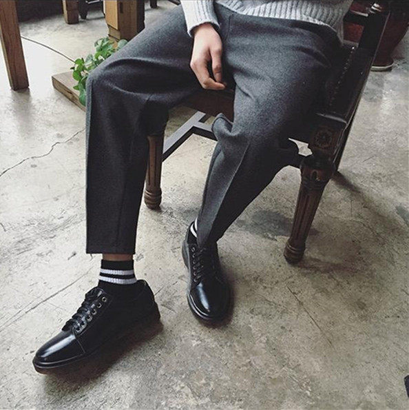 Autumn and winter wide leg pants loose casual pants men's big size fat plus fertilizer increase tapered radish pants pants pants Autumn and winter wide leg pants loose casual pants men's big size fat plus fertilizer increase tapered radish pants pants pants