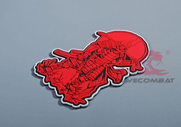 Нашивка на одежду OTHER WAVECOMBAT SAMURAI PVC OTHER / Other Нашивка на одежду OTHER WAVECOMBAT SAMURAI PVC OTHER / Other