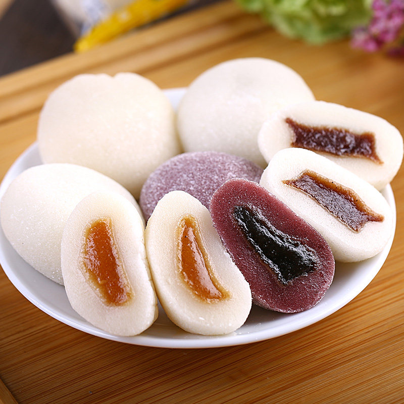 盛芝坊麻糬1000g 厦门特产干吃汤圆夹心驴打滚糍粑美食品小吃点心