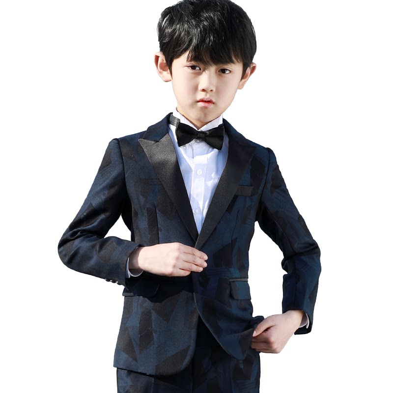 儿童西装套装男三件套男孩西装礼服男童套装中大童演出服男童西装