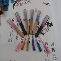 Japanese style and wind Cherry Blossom Fan Dance Umbrella ancient fan folding fan classical womens style Chinese style bamboo silk cloth folding fan