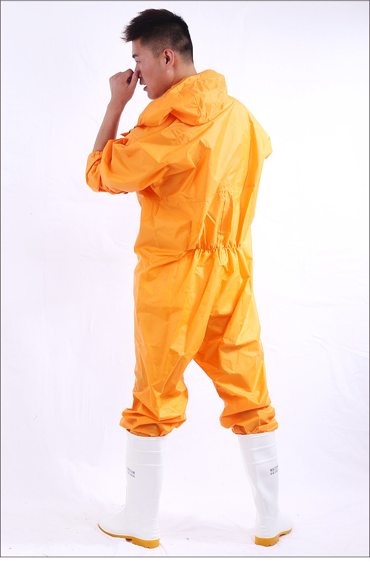 连体雨衣 防护防尘衣服 无尘工作服 食品工作服 防水 防油
