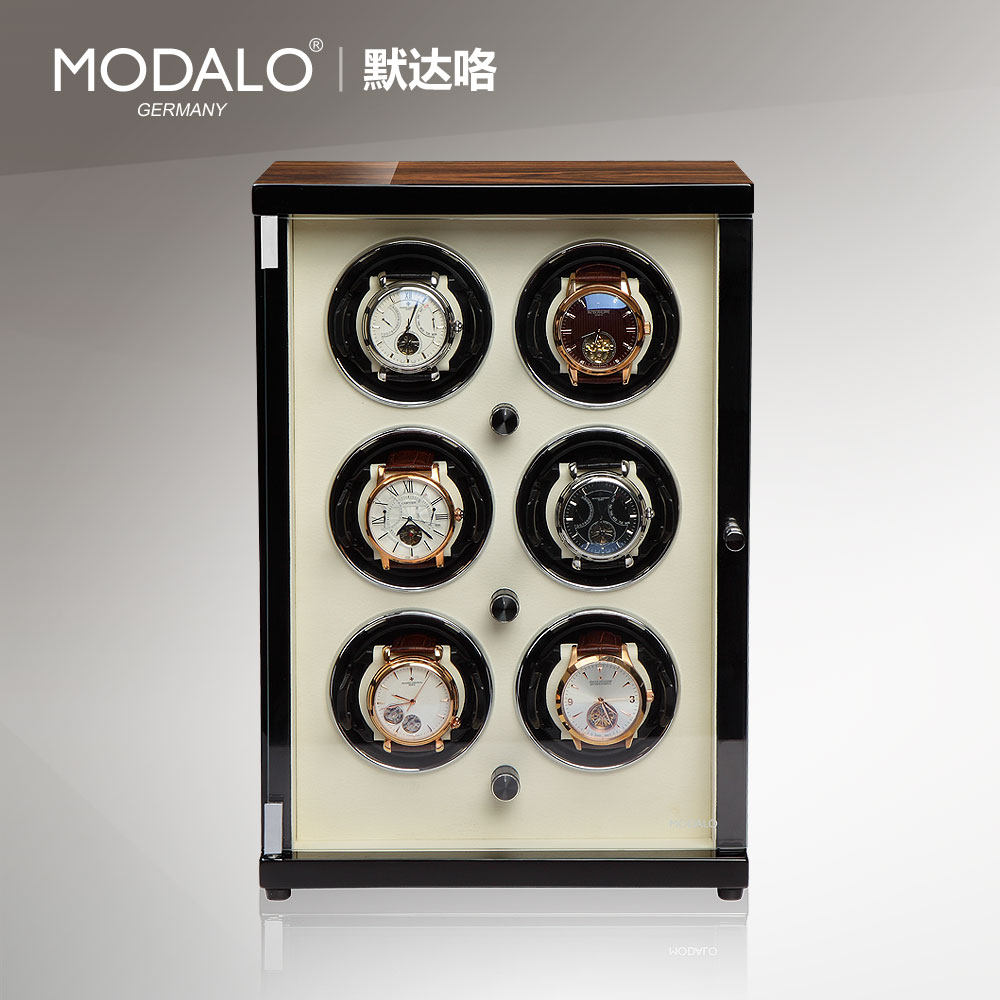 德国modalo摇表器 全自动机械腕手表上链器 晃表器 旋转表盒进口