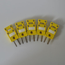 K-type thermocouple small plug socket with fixed shelf stable thermometer
